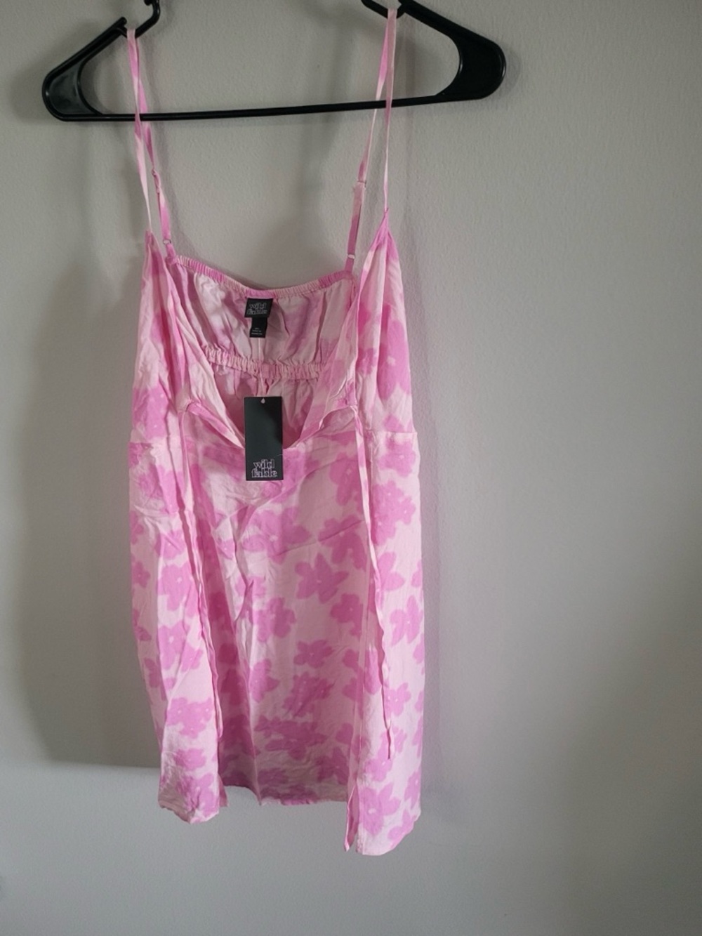 Women’s Wild Fable Pink Floral Sleeveless Dress Size XXL Plus Size